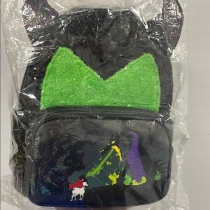 24HR DROP ⬇️SHIPS TODAY❗️Loungefly Sequin Maleficent Backpack